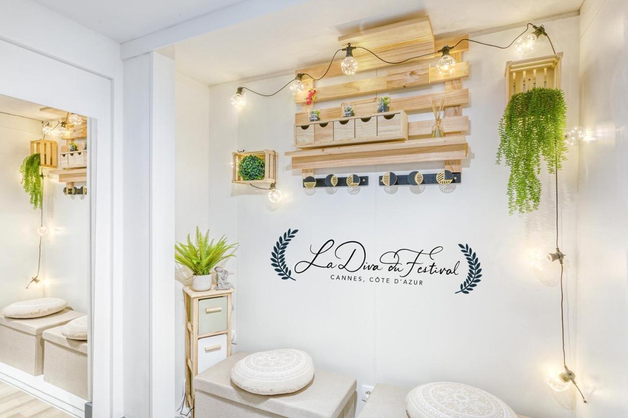 La Diva Du Festival - 10 Mn A Pied Palais & Plages - Cosy & Calme - Clim - Wifi كان المظهر الخارجي الصورة